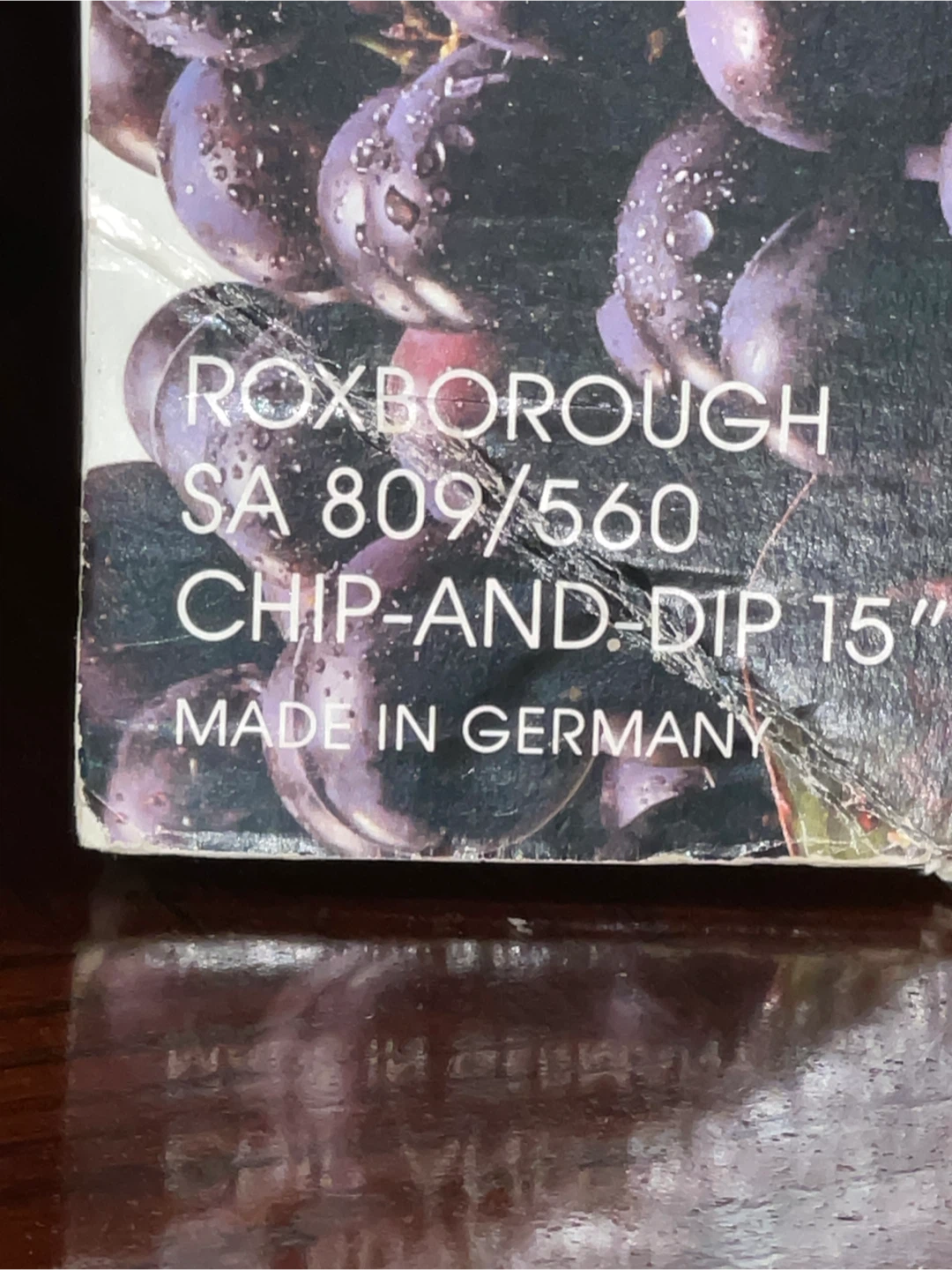 Mikasa Roxborough Crystal Chip and Dip Set - photo 5