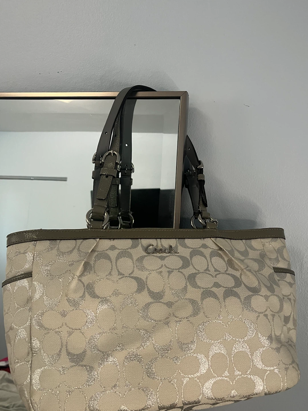 Coach Signature Tote Bag