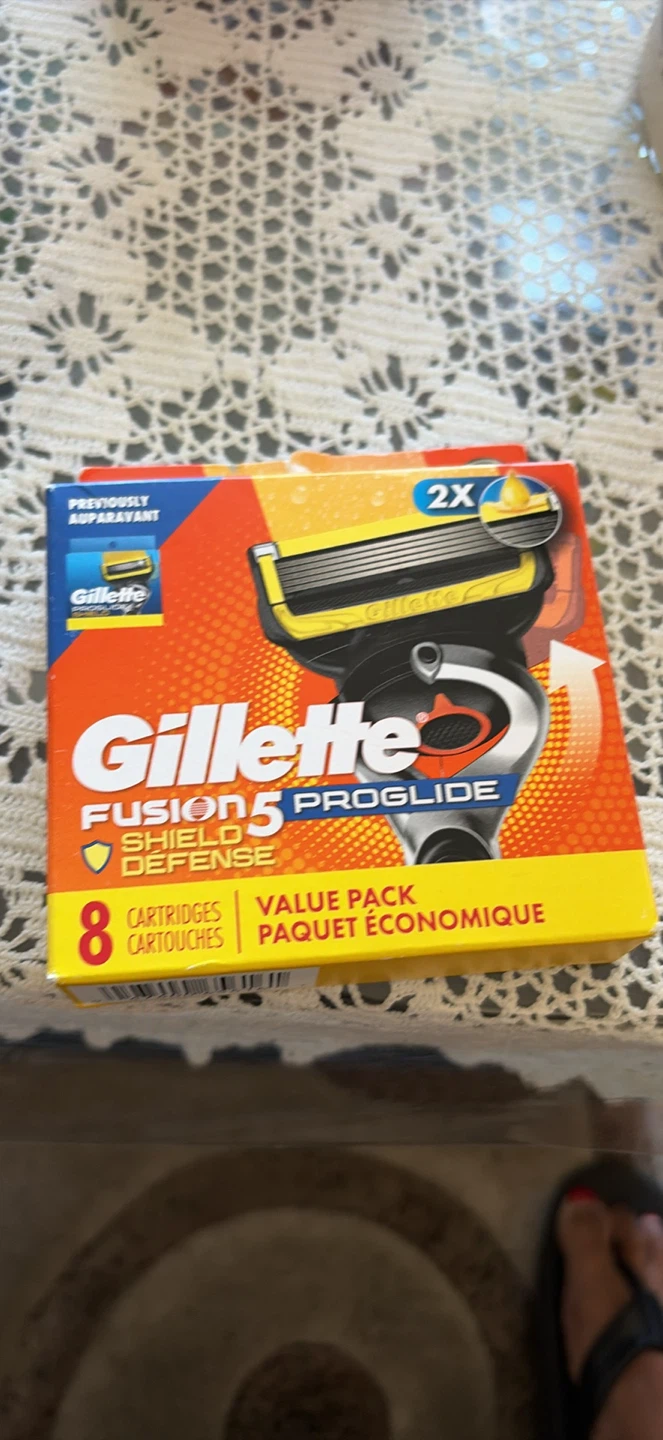 Gillette Fusion5 ProGlide Shield Defense Cartridges (8 Pack)