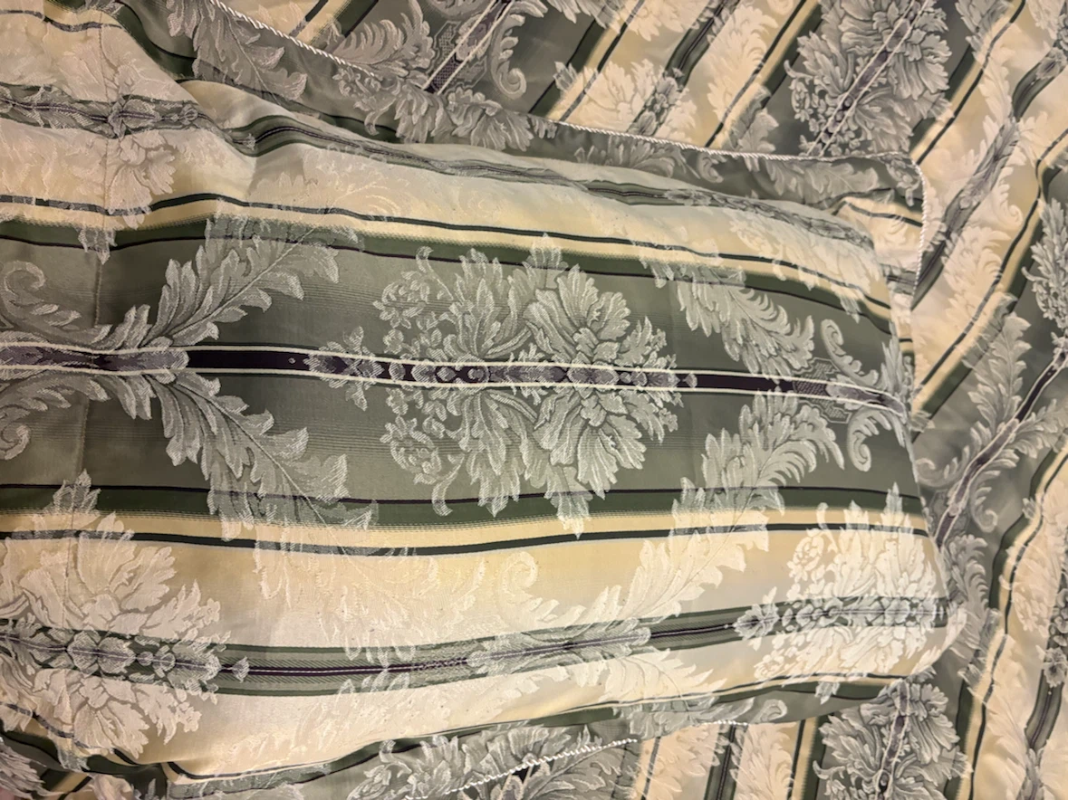 Damask Striped Bedding Set - photo 4