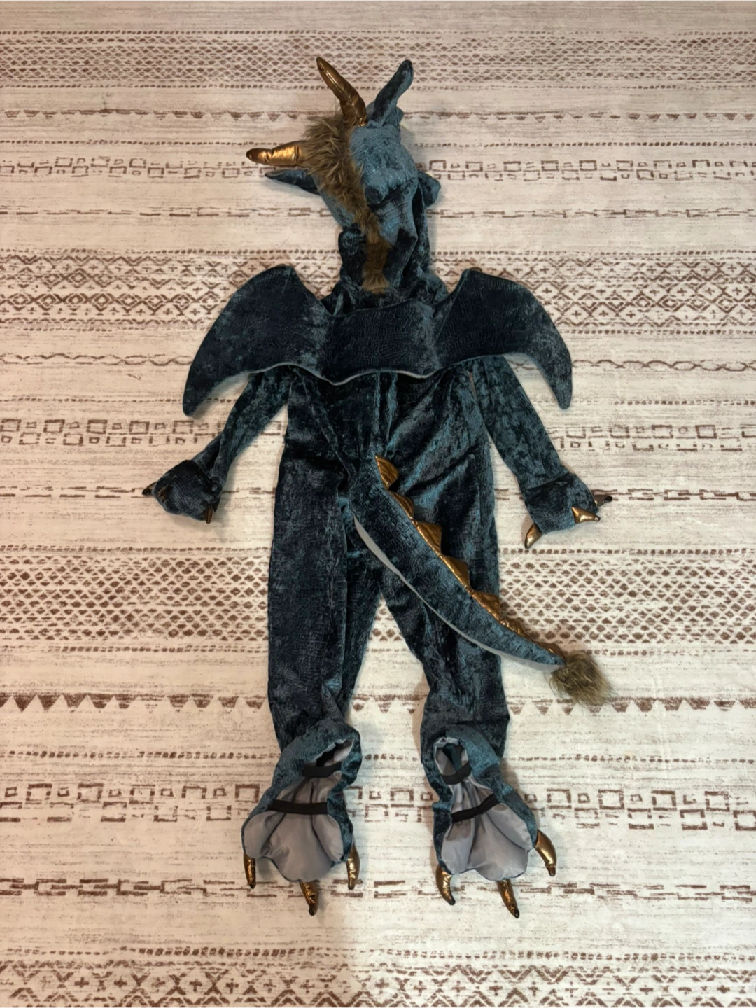 Spooked Dragon Costume Size 5T - photo 2