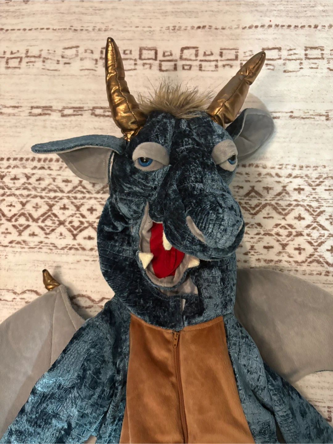 Spooked Dragon Costume Size 5T - photo 4