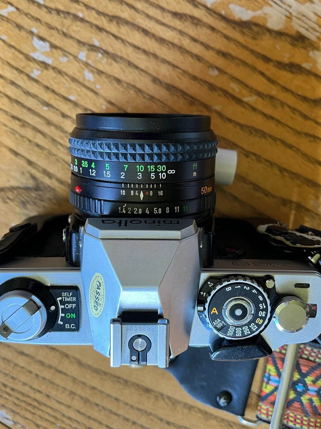 Minolta XG9 35mm Film Camera with 50mm Lens
