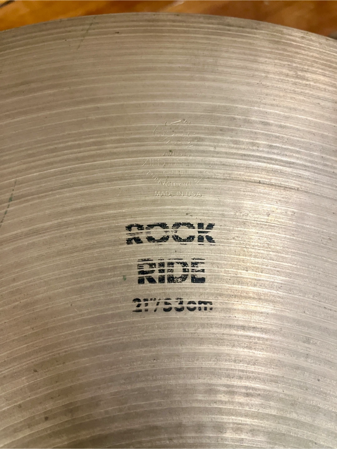 Avedis Zildjian Rock Ride 21 inch Heavy! - photo 2