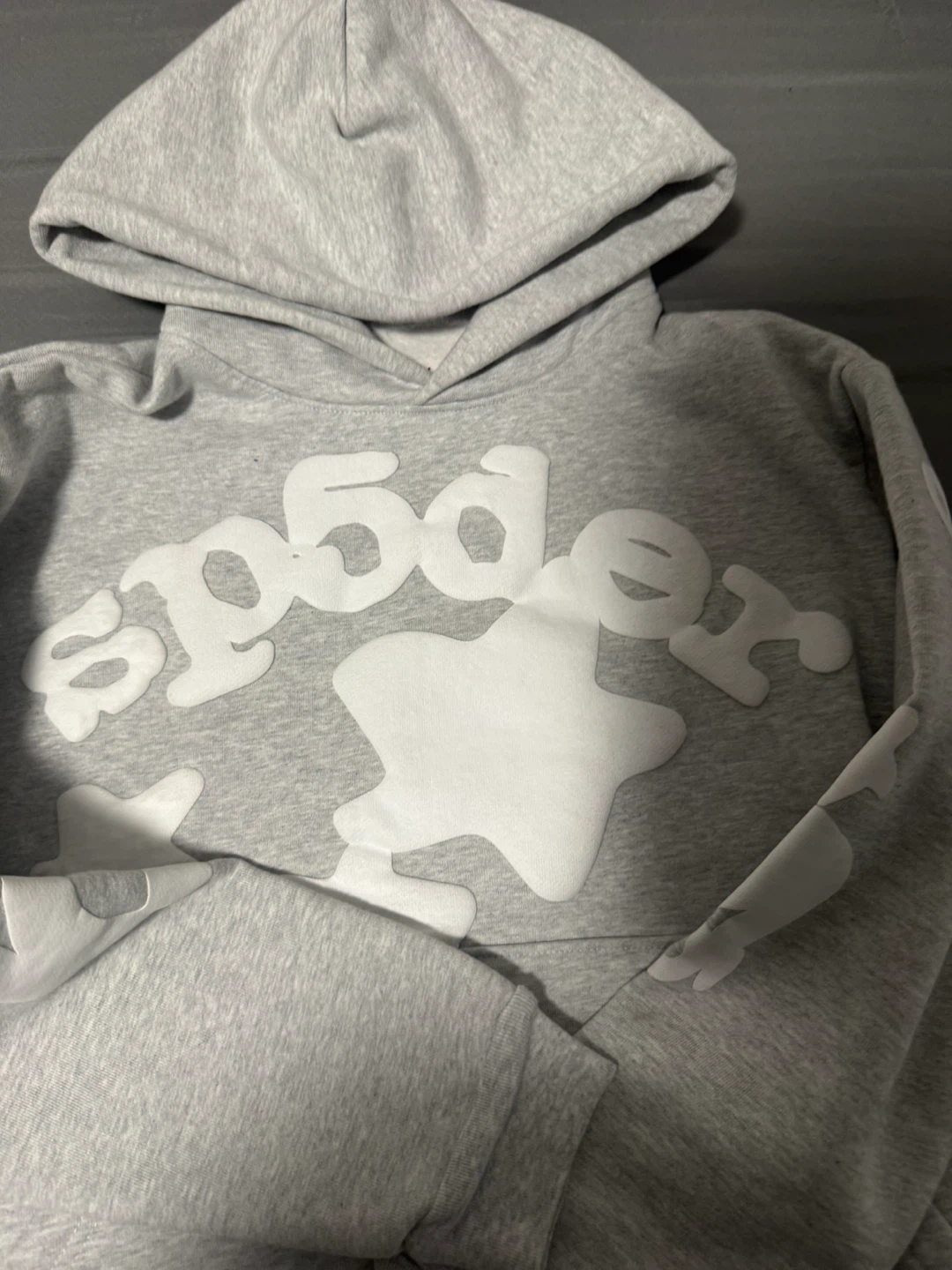 Sp5der Grey Hoodie - photo 5