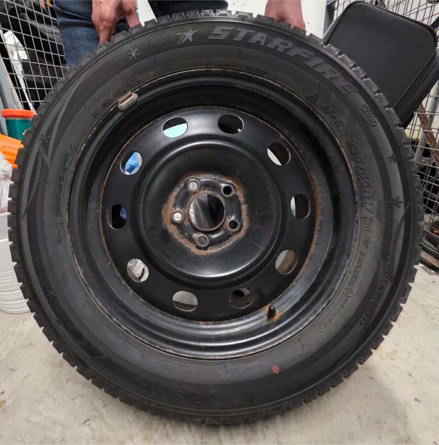 4- Starfire Winter Tires 235/55R17