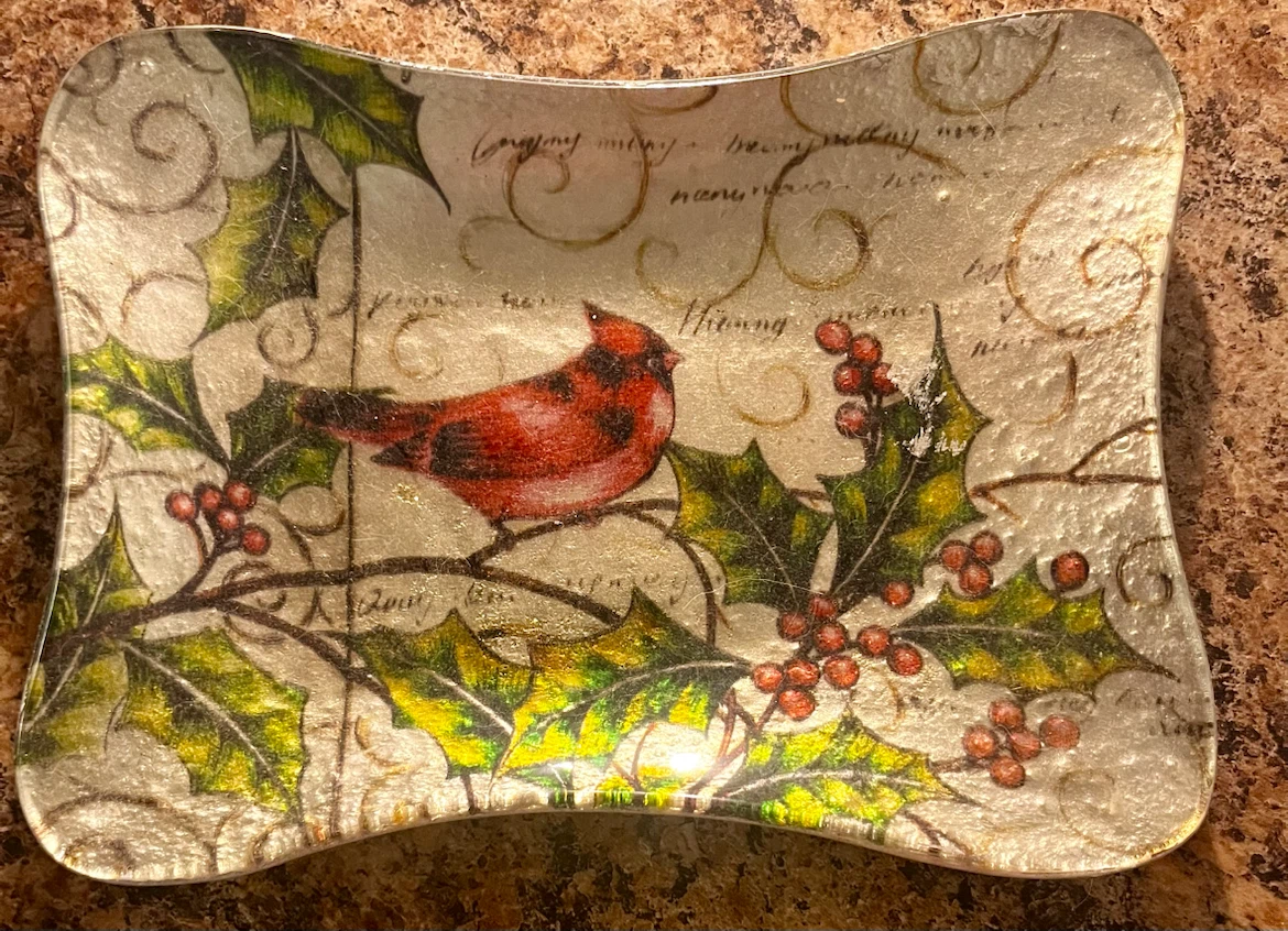 Set of 2 Cardinal Glass Serving Trays - photo 2