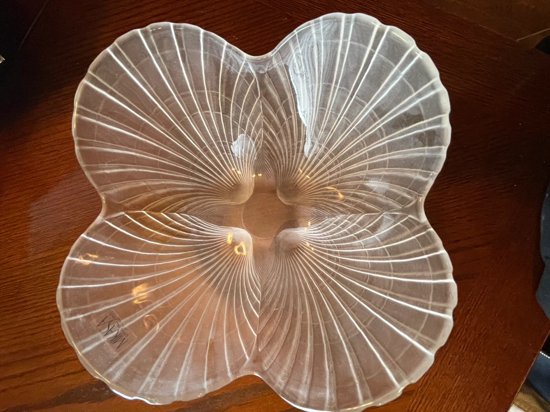 Mikasa Crystal Shell Hostess Bowl - photo 2