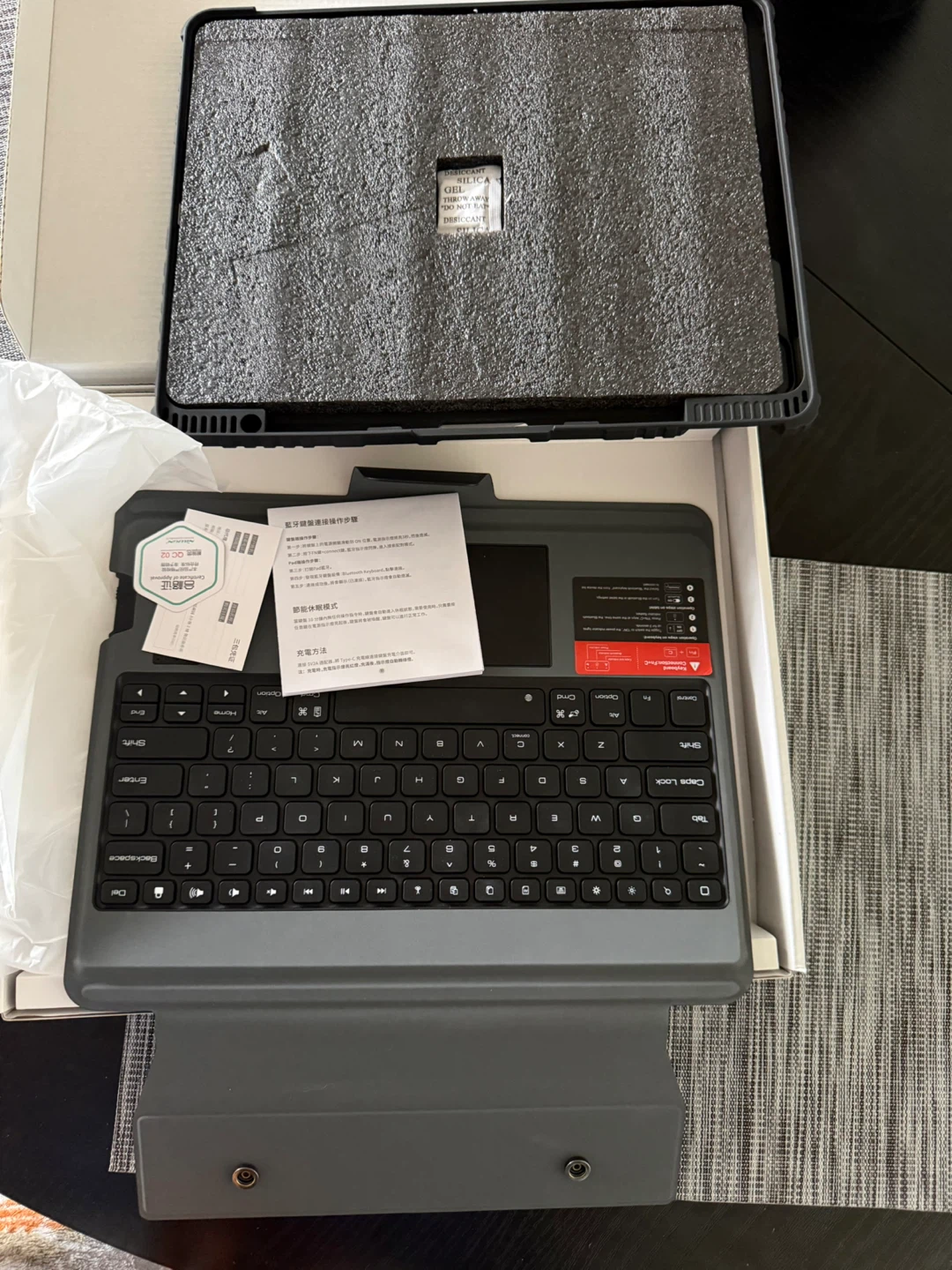 Nillkin Bumper Combo Keyboard Case for iPad Air/Pro - photo 2