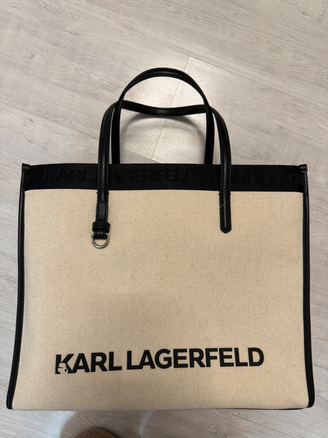 Karl Lagerfeld Canvas Tote Bag