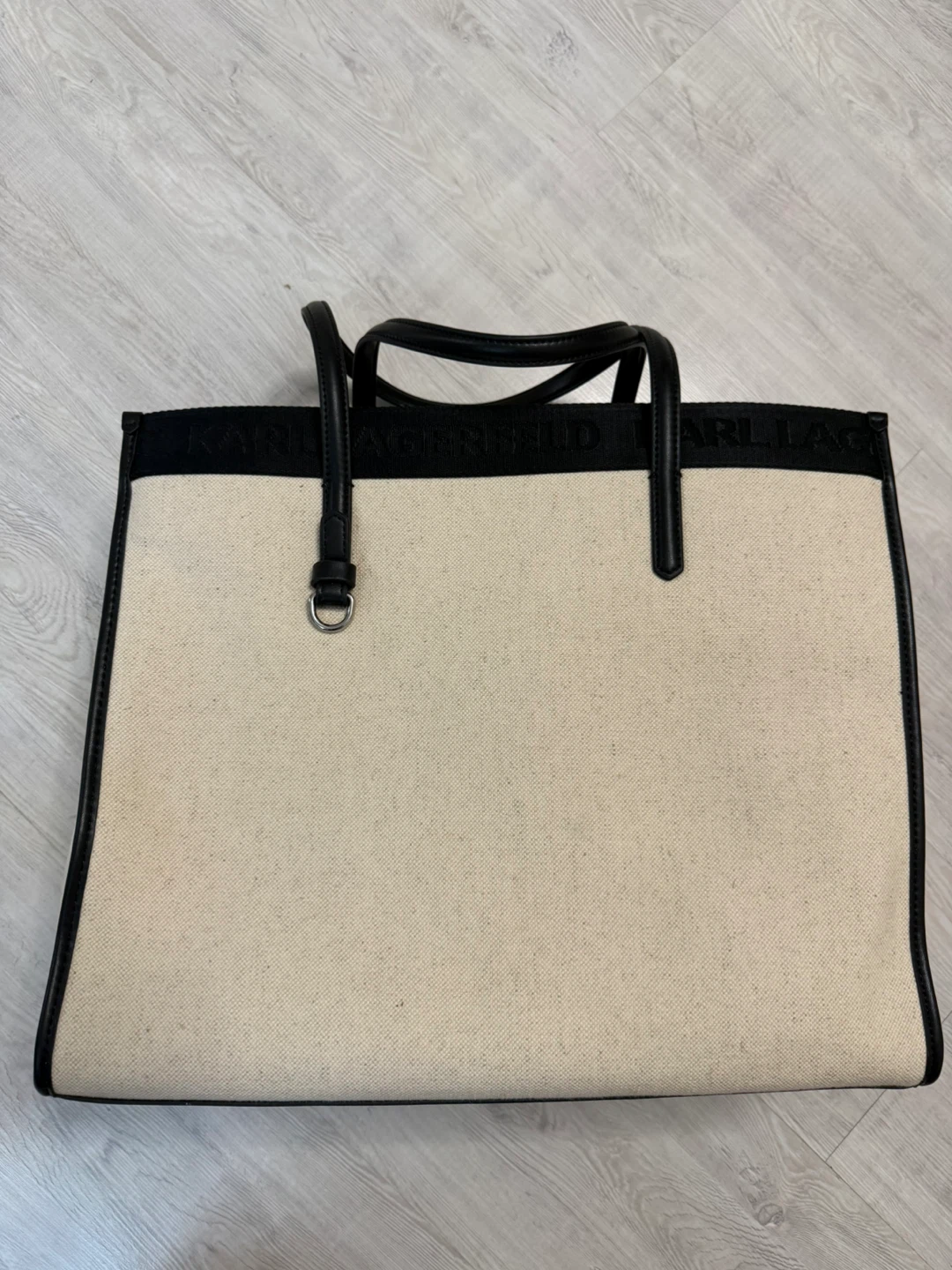 Karl Lagerfeld Canvas Tote Bag - photo 3