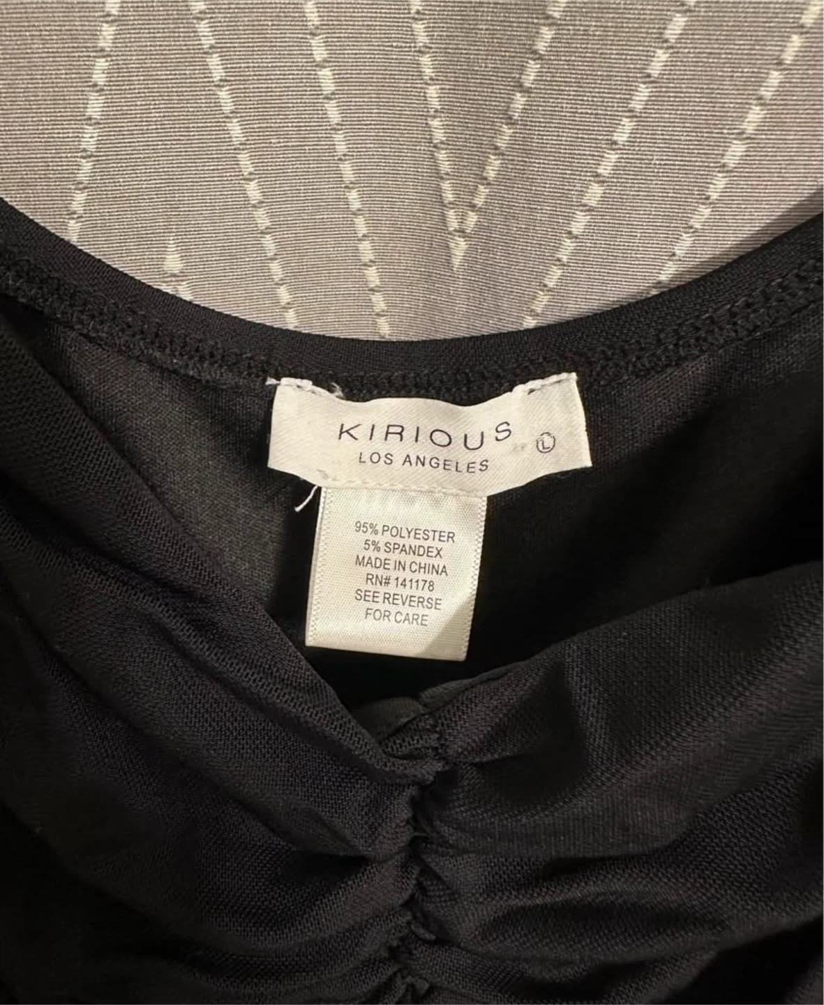 Kirious Ruched Mesh Top - photo 4