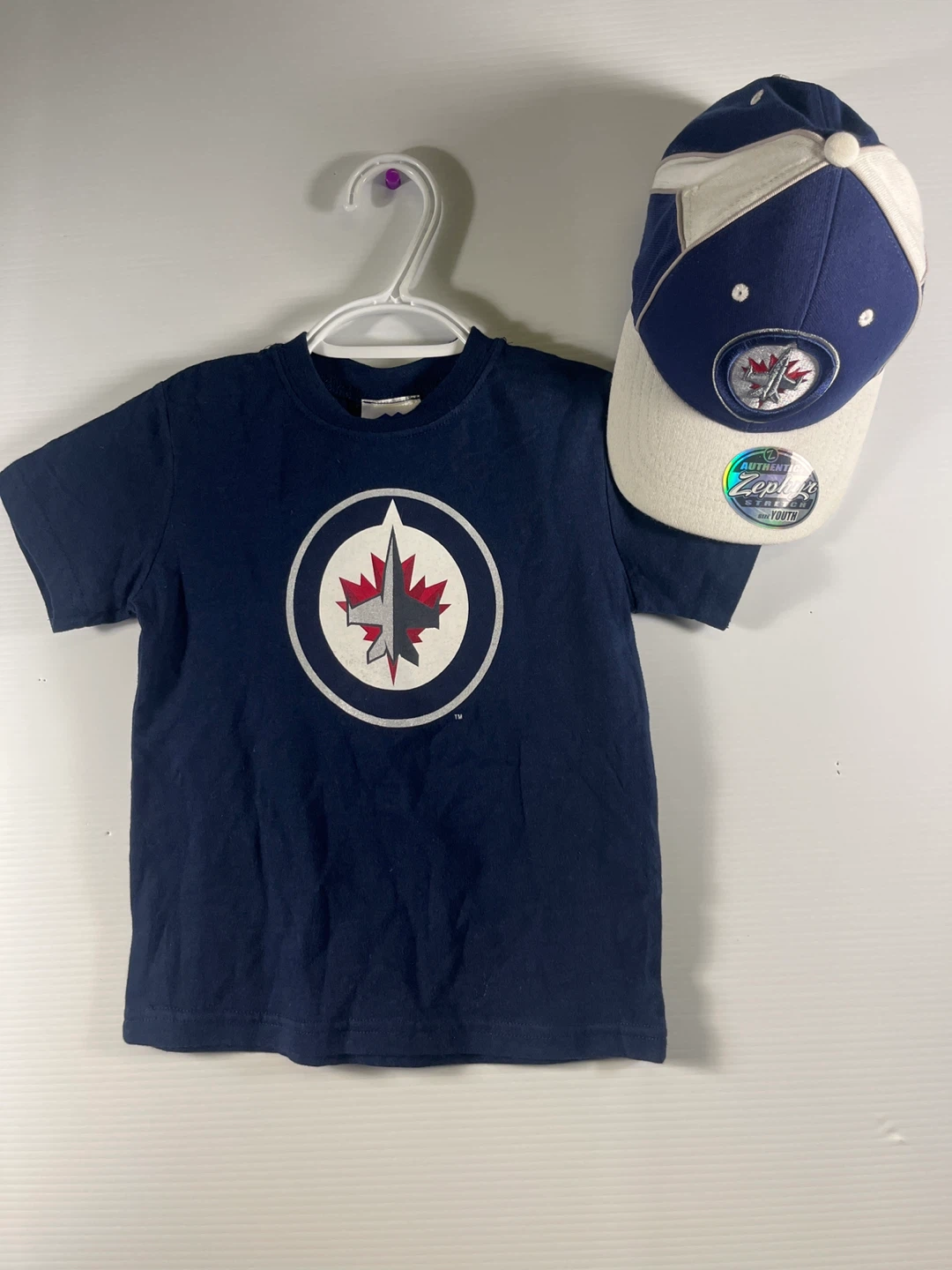 Winnipeg Jets Licensed Kid's Gear Set (Tee & Cap) – NEW W/ TAGS!