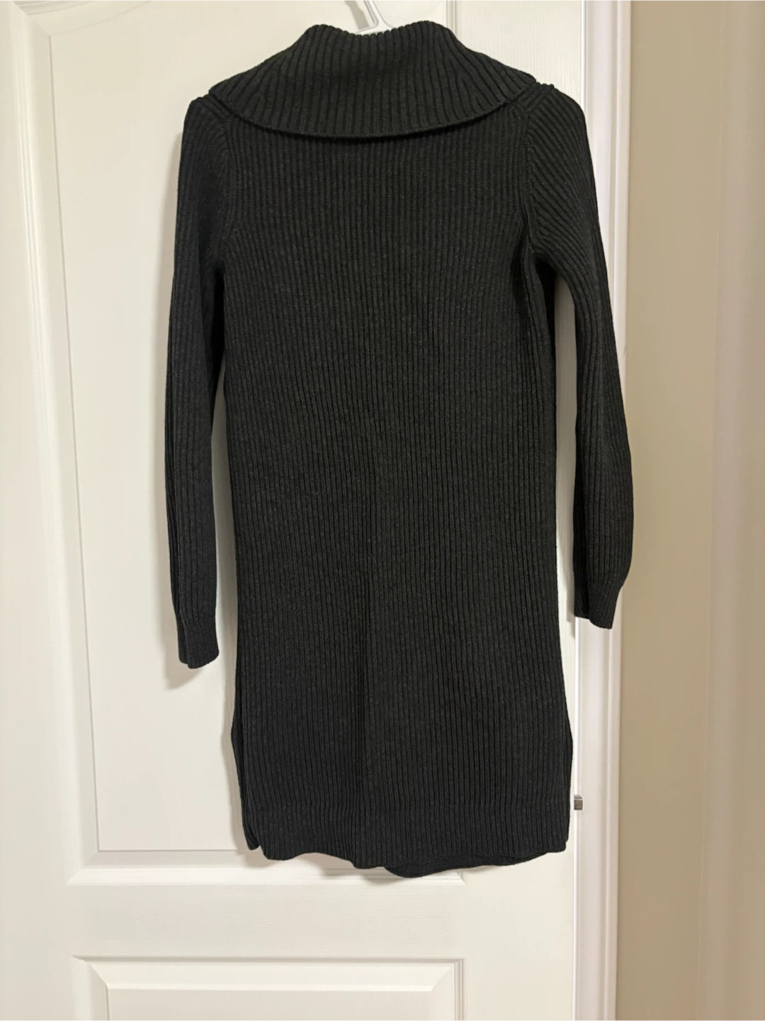 Tommy Hilfiger grey turtleneck sweater dress - photo 2