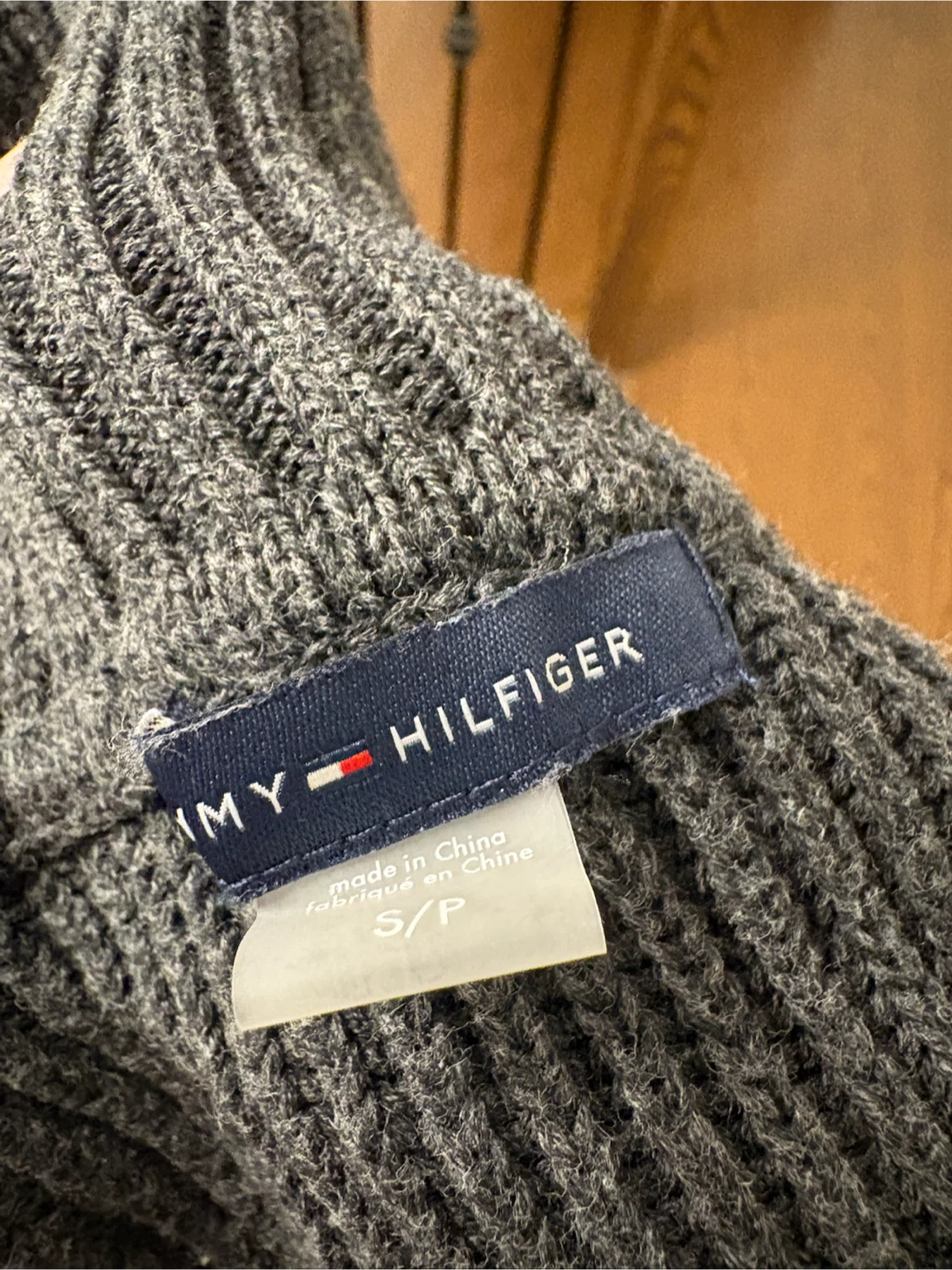 Tommy Hilfiger grey turtleneck sweater dress - photo 3