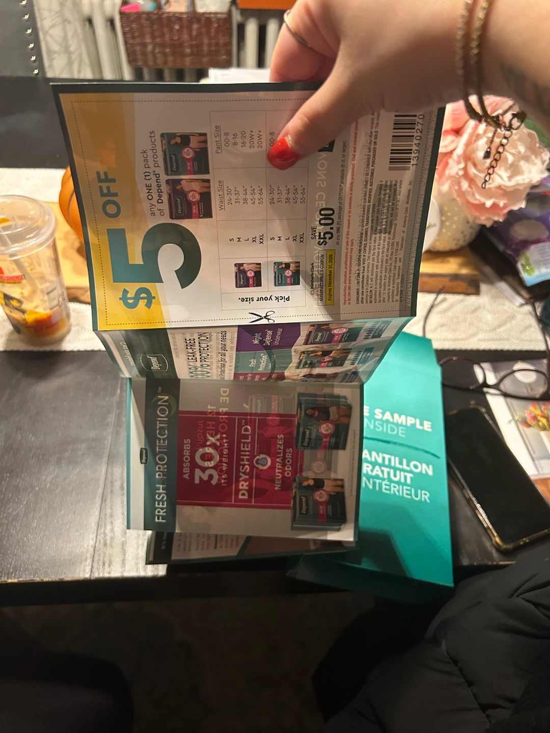 Depend Fresh Protection Underwear Large & coupons #freecycle - photo 2