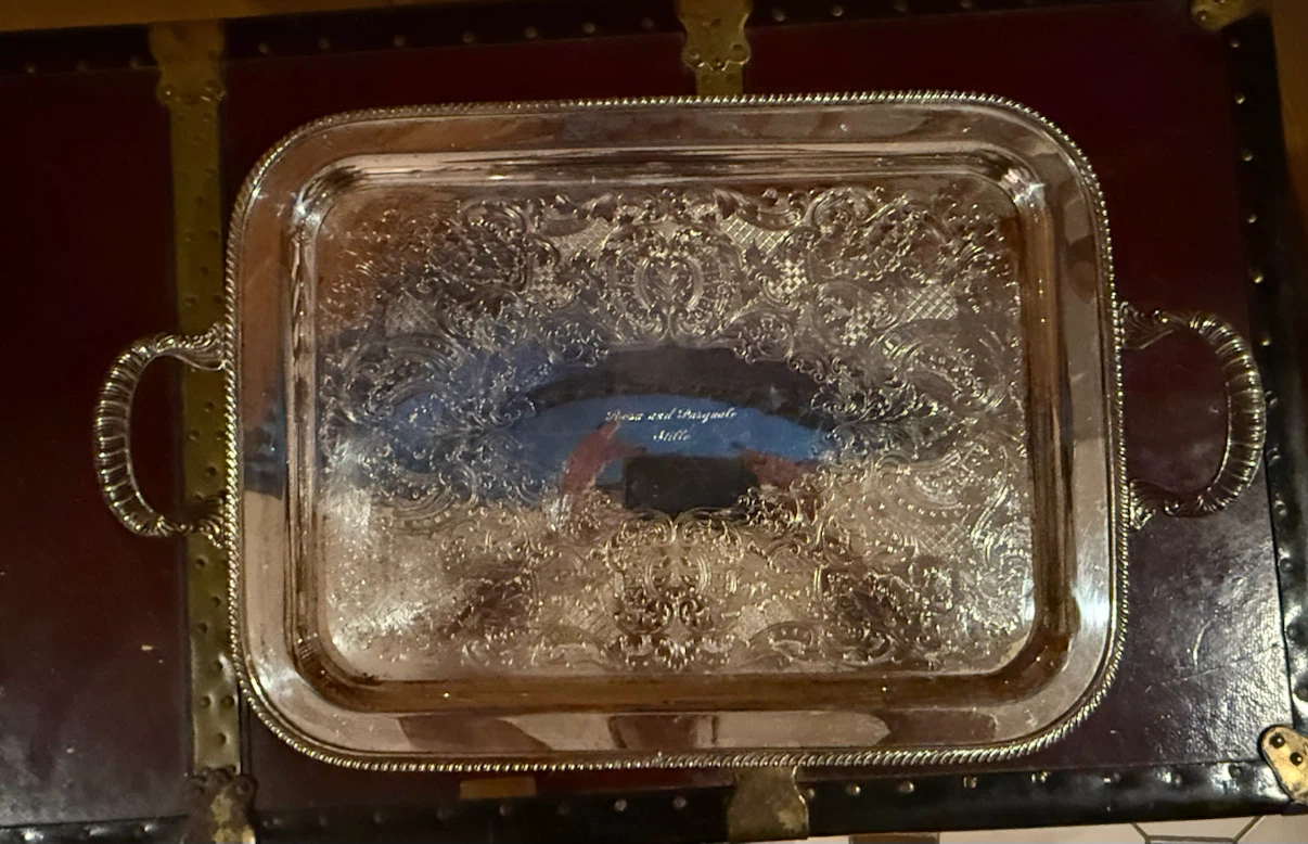 Wm. A. Rogers Silver Plated Serving Tray