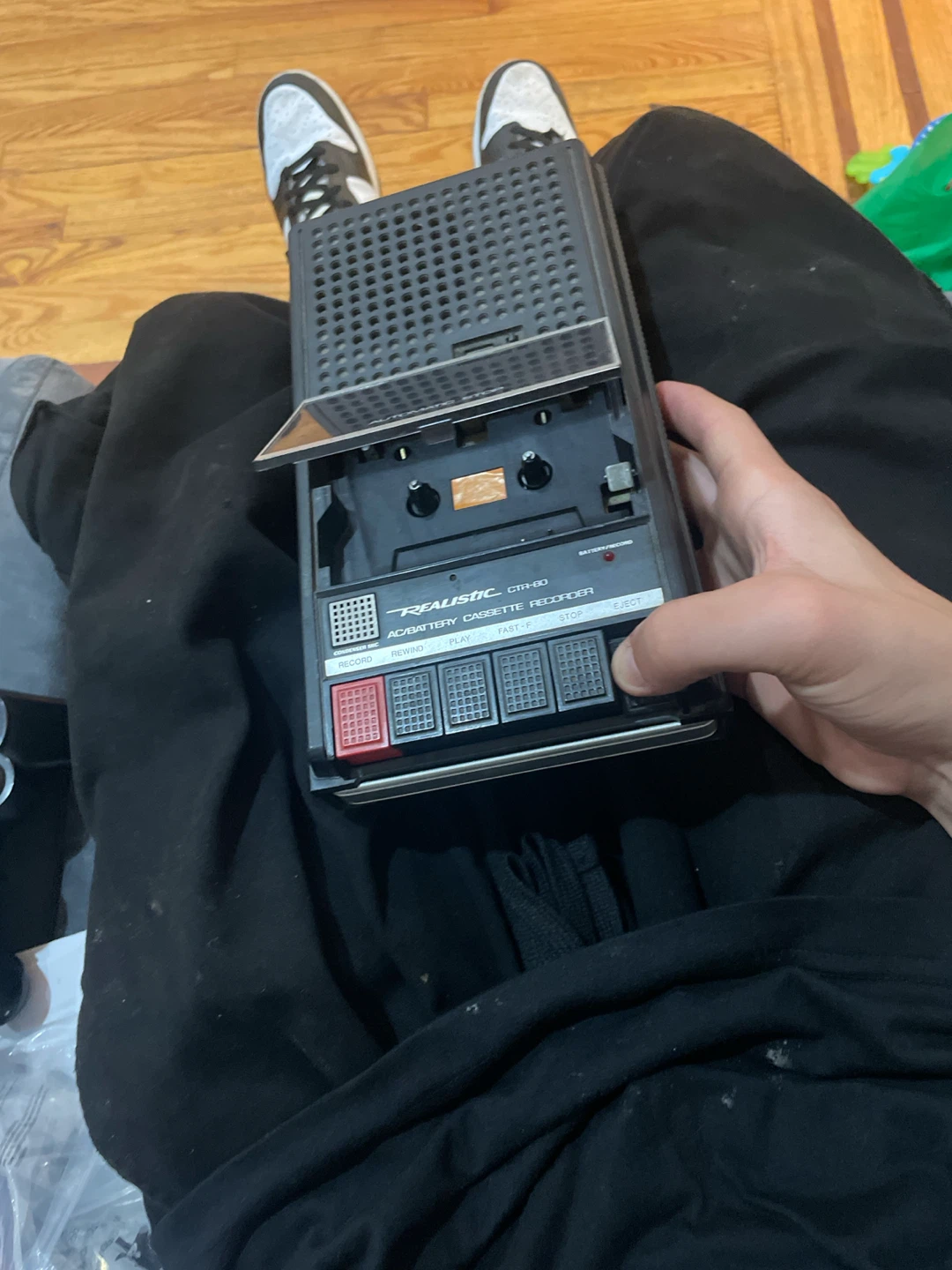 Realistic CTR-80 Cassette Tape Recorder - photo 2