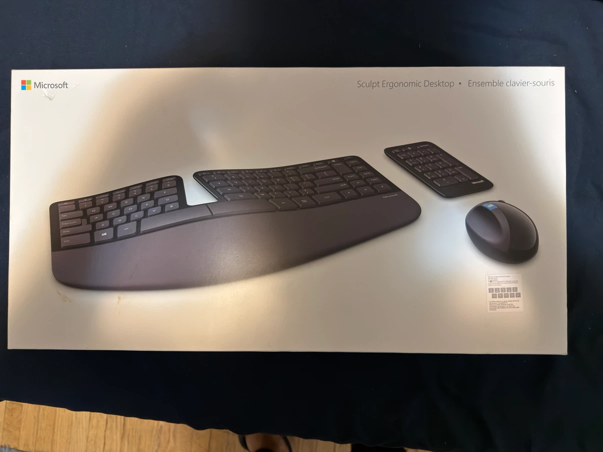 NEW - Microsoft Sculpt Ergonomic Desktop Set