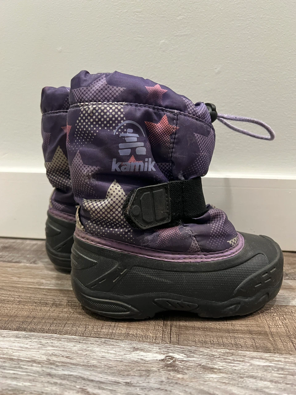 Kamik kids snow boots – girls winter boots, size 9T