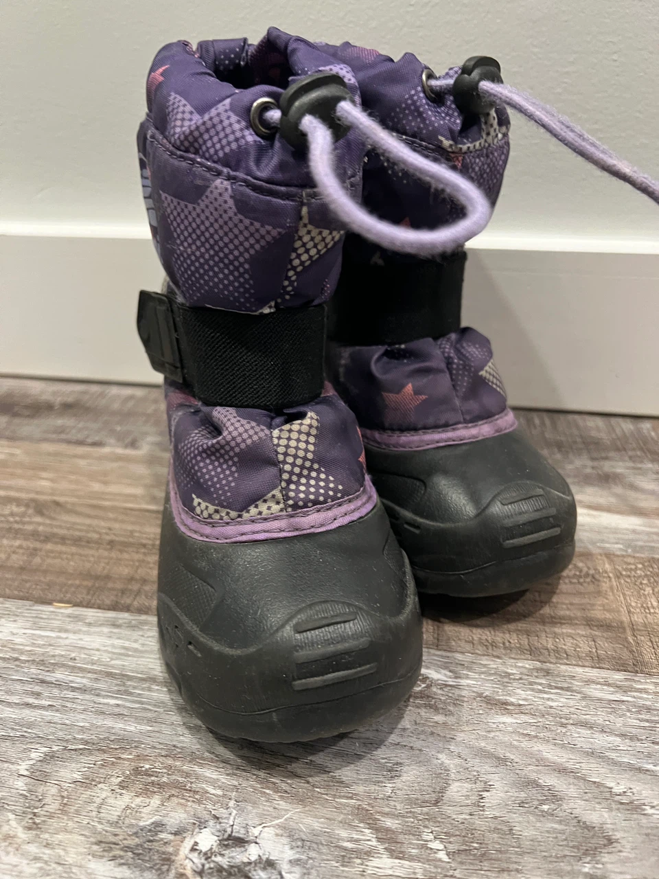 Kamik kids snow boots – girls winter boots, size 9T - photo 2