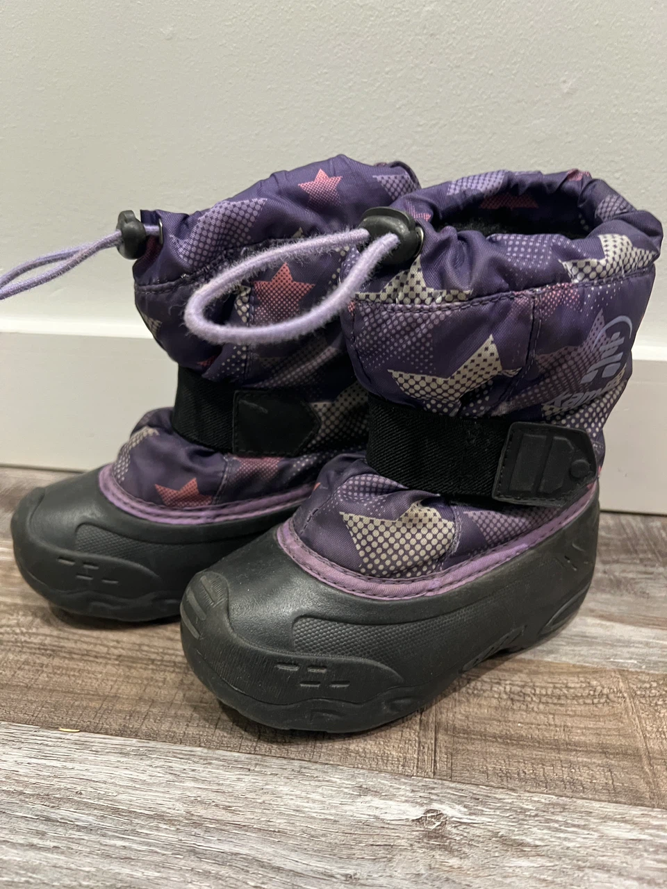 Kamik kids snow boots – girls winter boots, size 9T - photo 3
