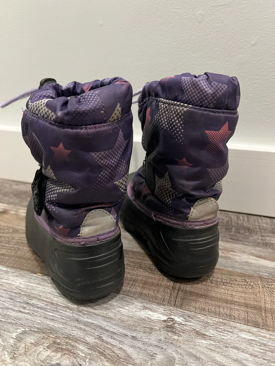 Kamik kids snow boots – girls winter boots, size 9T - photo 4