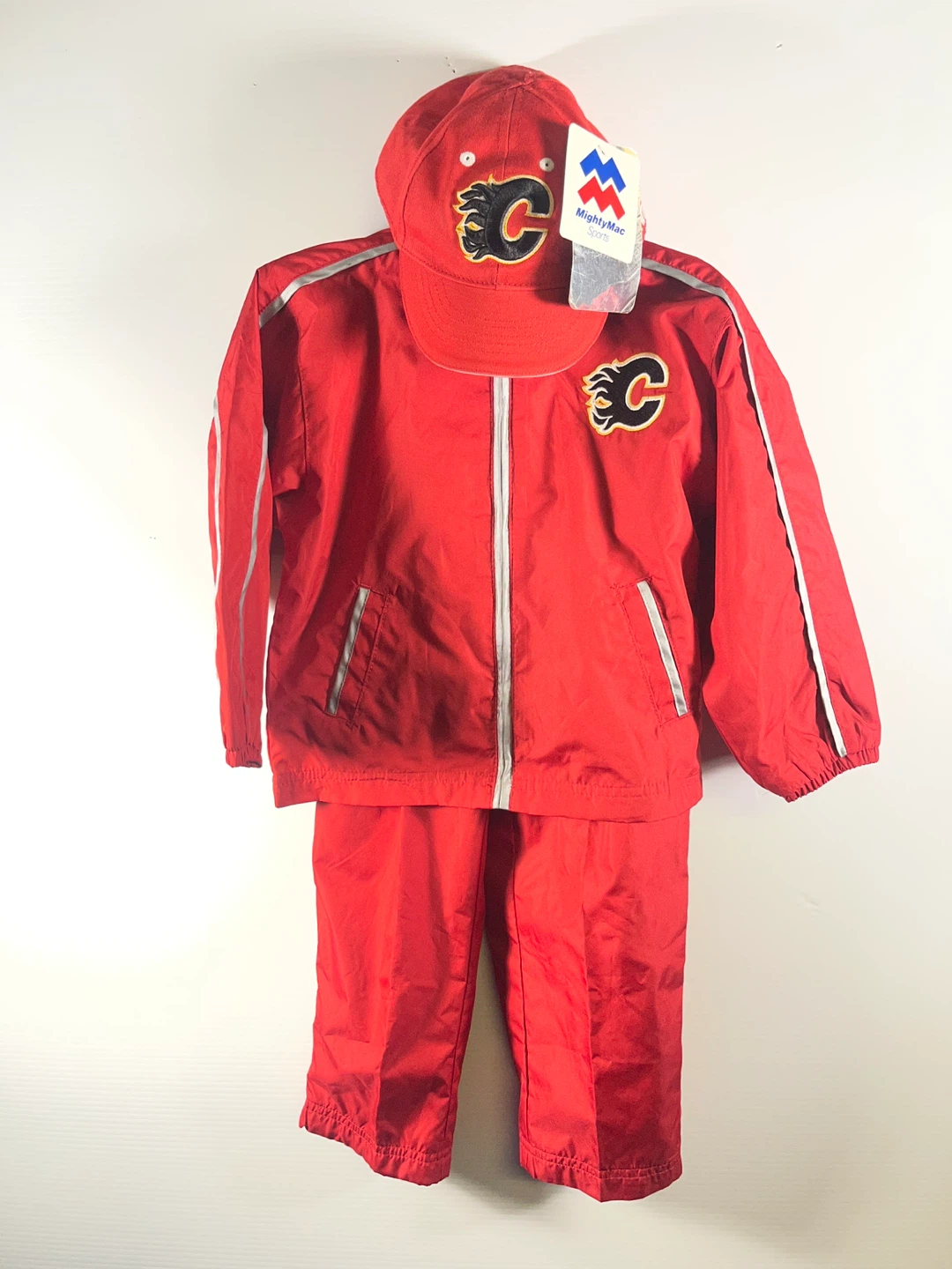Calgary Flames Mighty Mac Sports Tracksuit - 4T
