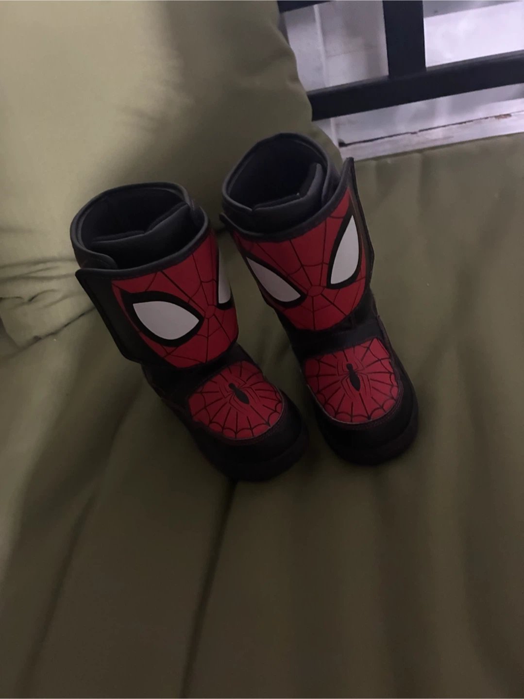 Marvel Spider-Man Kids Boots USA Size 10