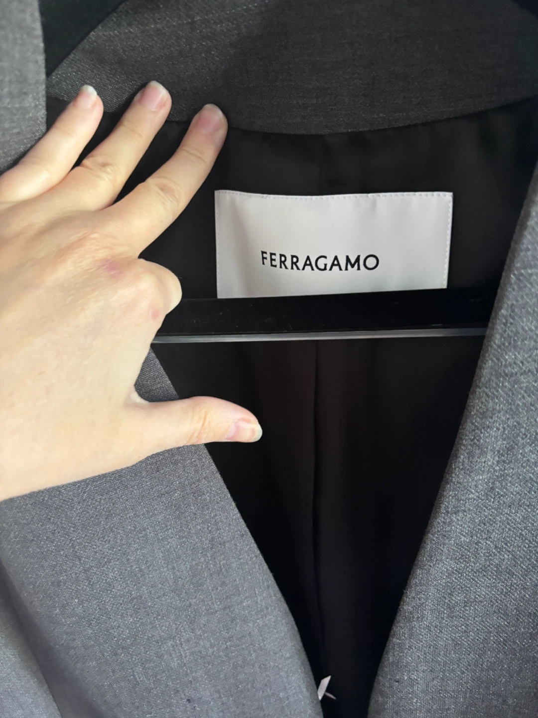 New Ferragamo Grey Coat - photo 5