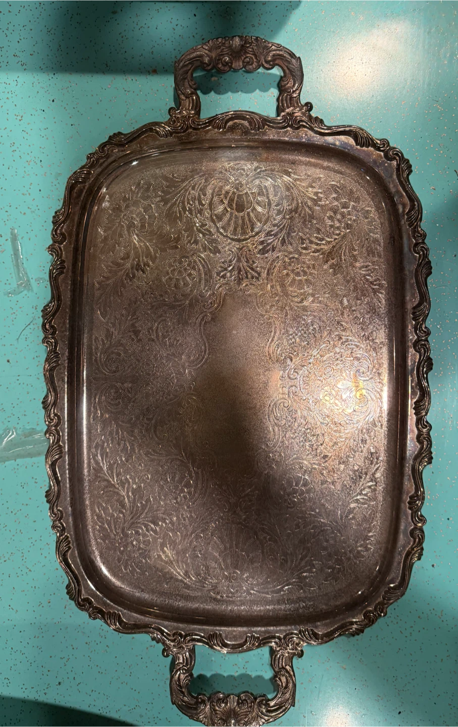 Wm. A. Rogers Silver-Plated Serving Tray