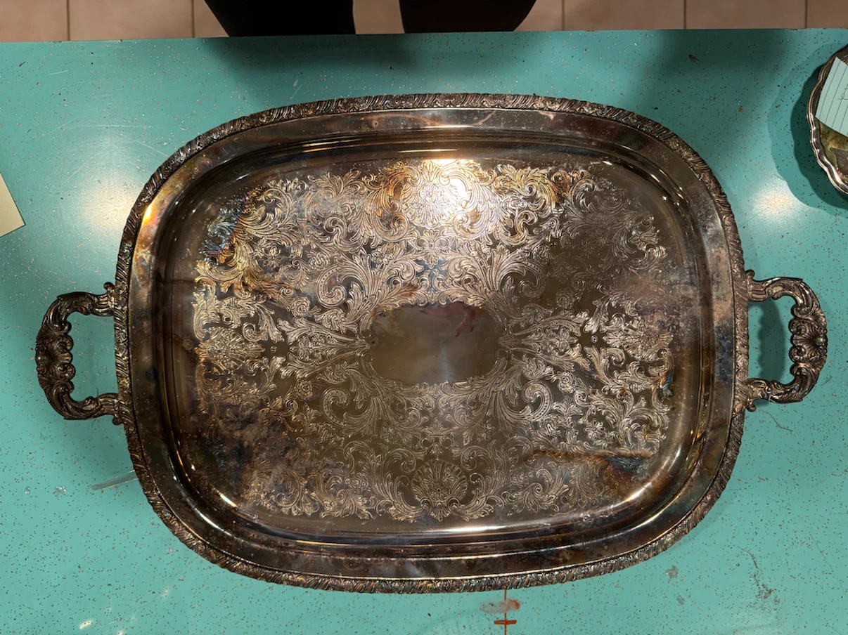 Wm. A. Rogers Silver Plated Serving Tray