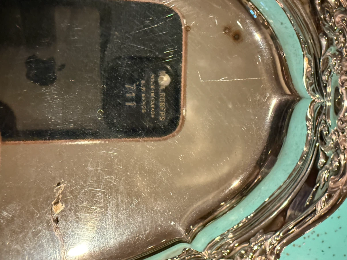 WM Rogers Silver Plated Tray - photo 2
