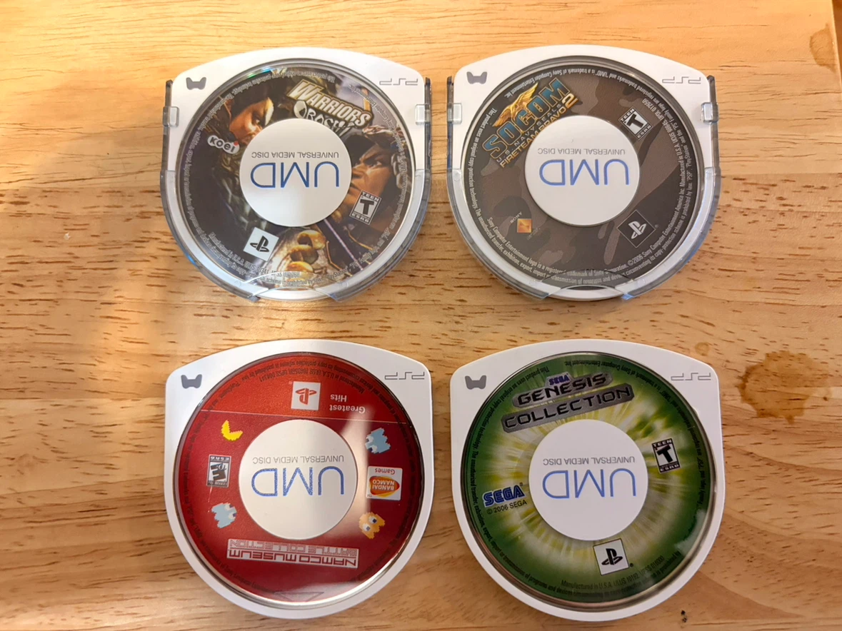 Sony PSP Console with Four Games and Case - photo 5