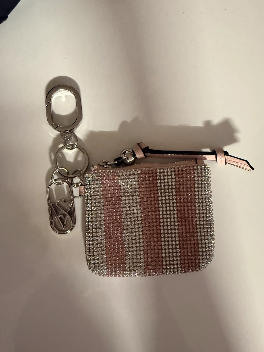 Victoria’s Secret Shine Pouch Bag Charm Keychain