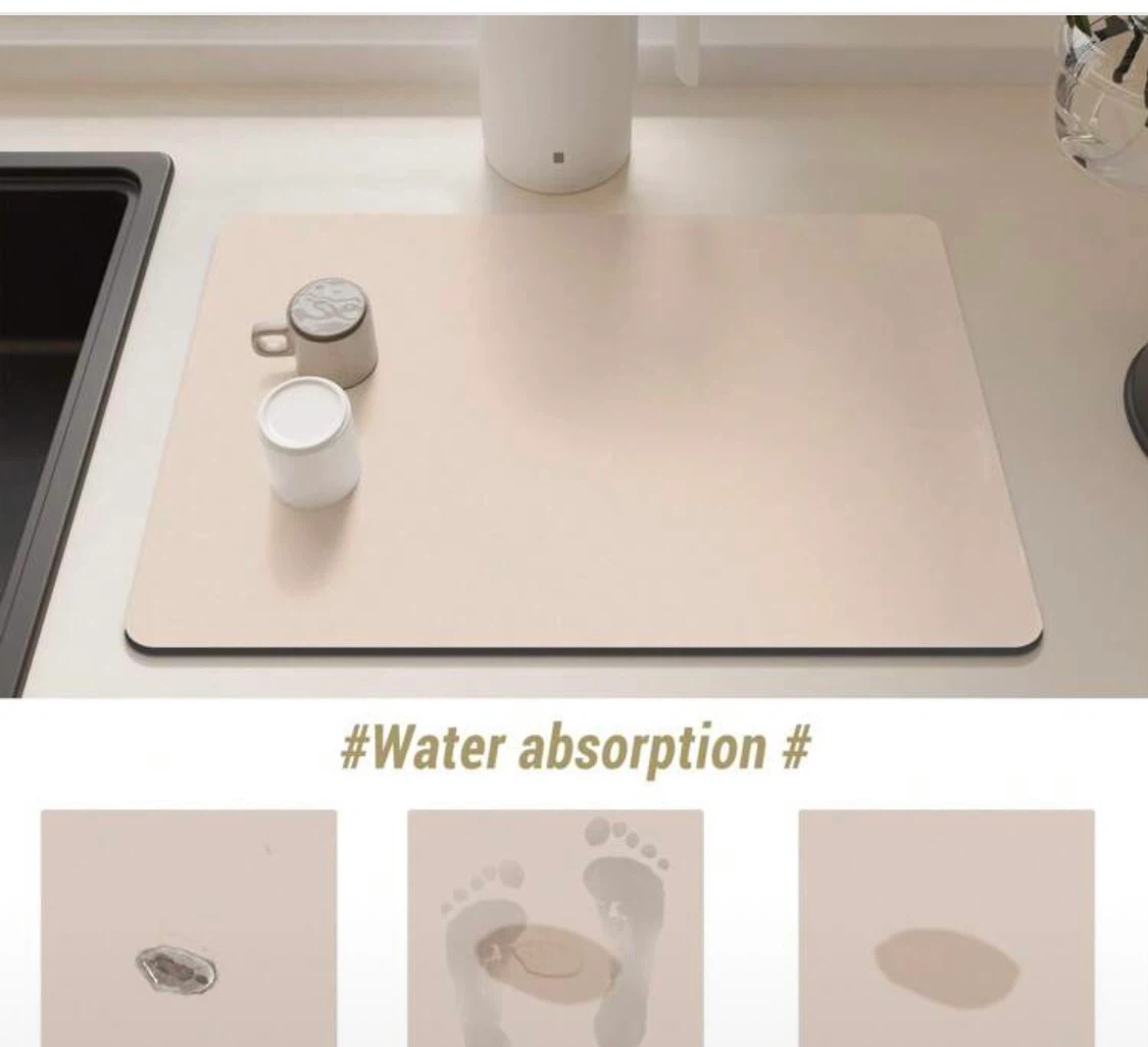 Water Absorbent Diatomaceous Earth Mat - photo 3