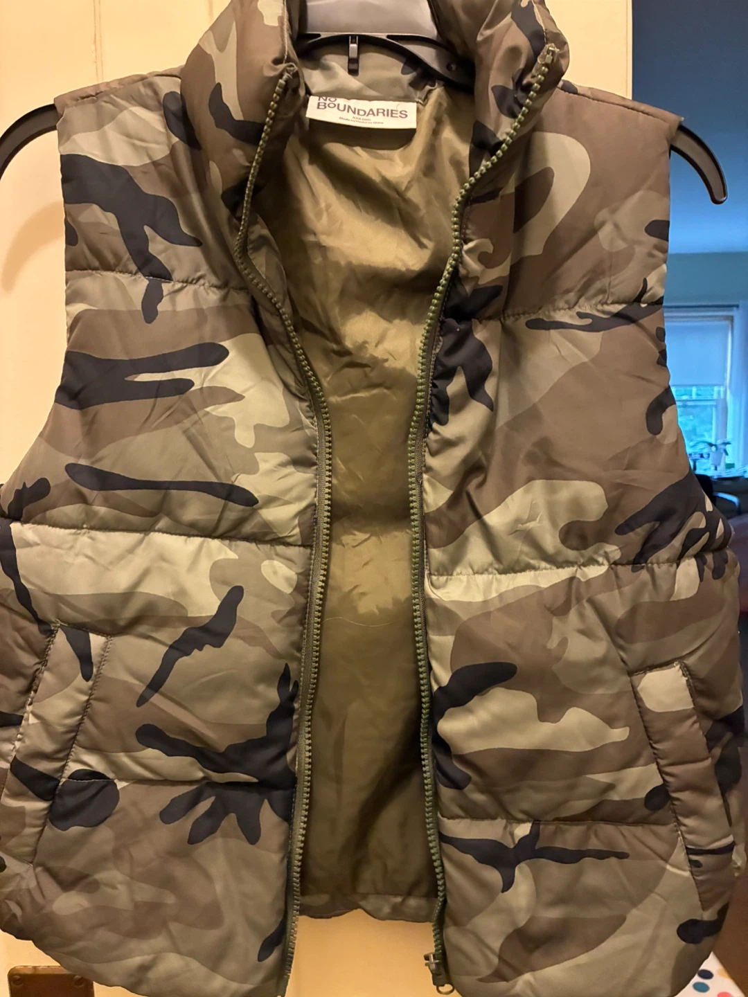 No Boundaries Camo Puffer Vest - photo 3