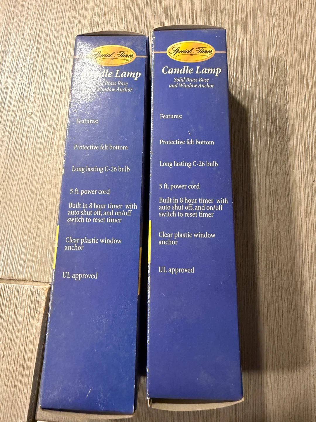 Set of 2 Special Times Candle Lamps - photo 2