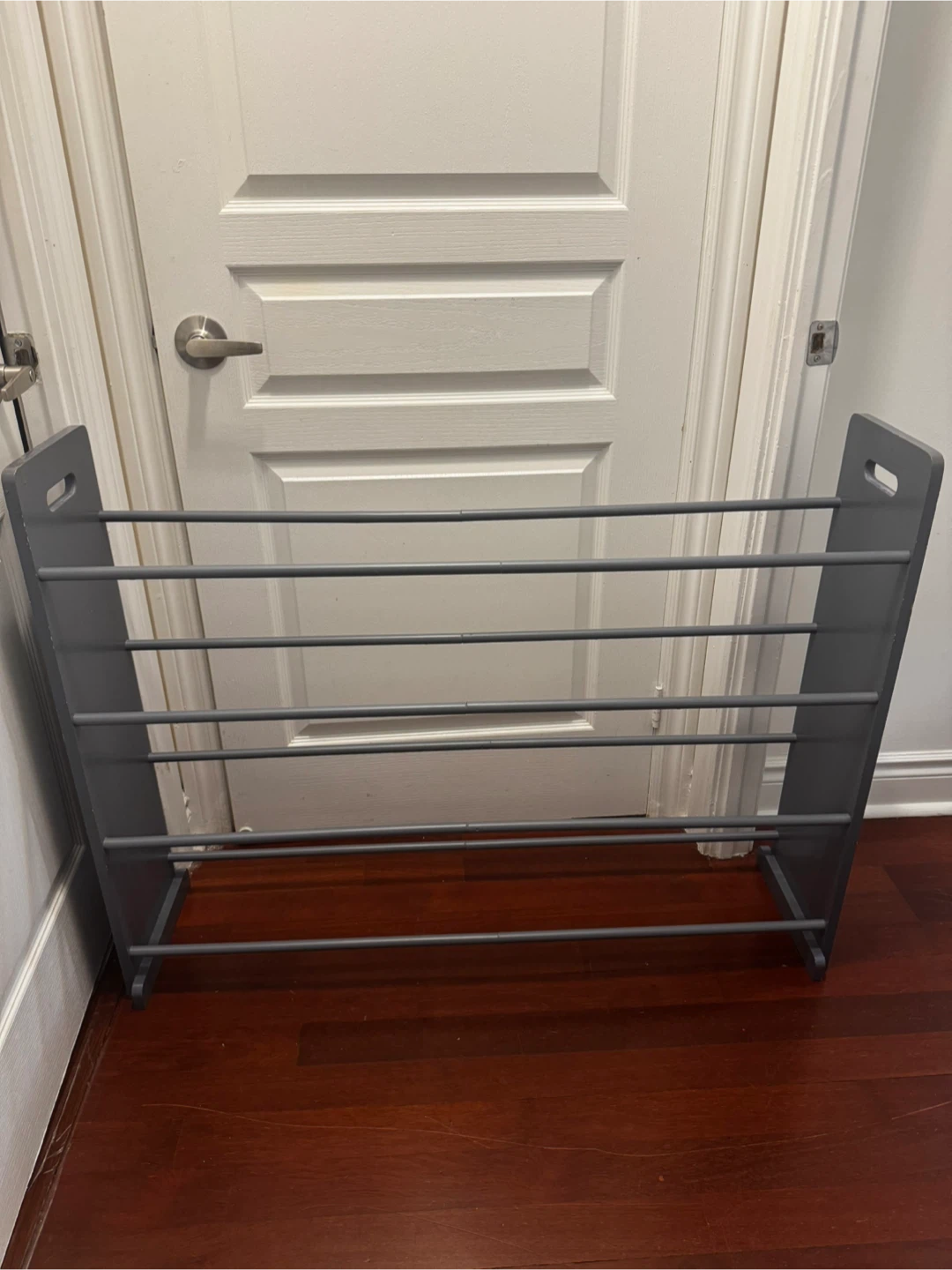Grey 3-Tier Shoe Rack - photo 2
