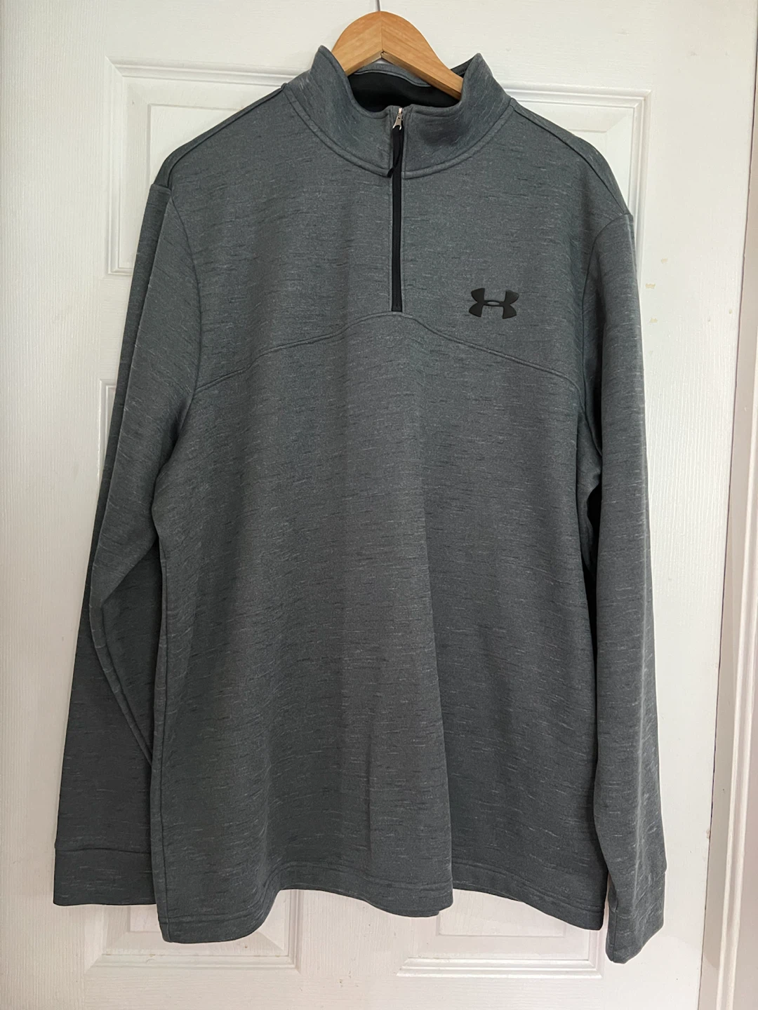 Under Armour ColdGear Grey Quarter Zip Pullover