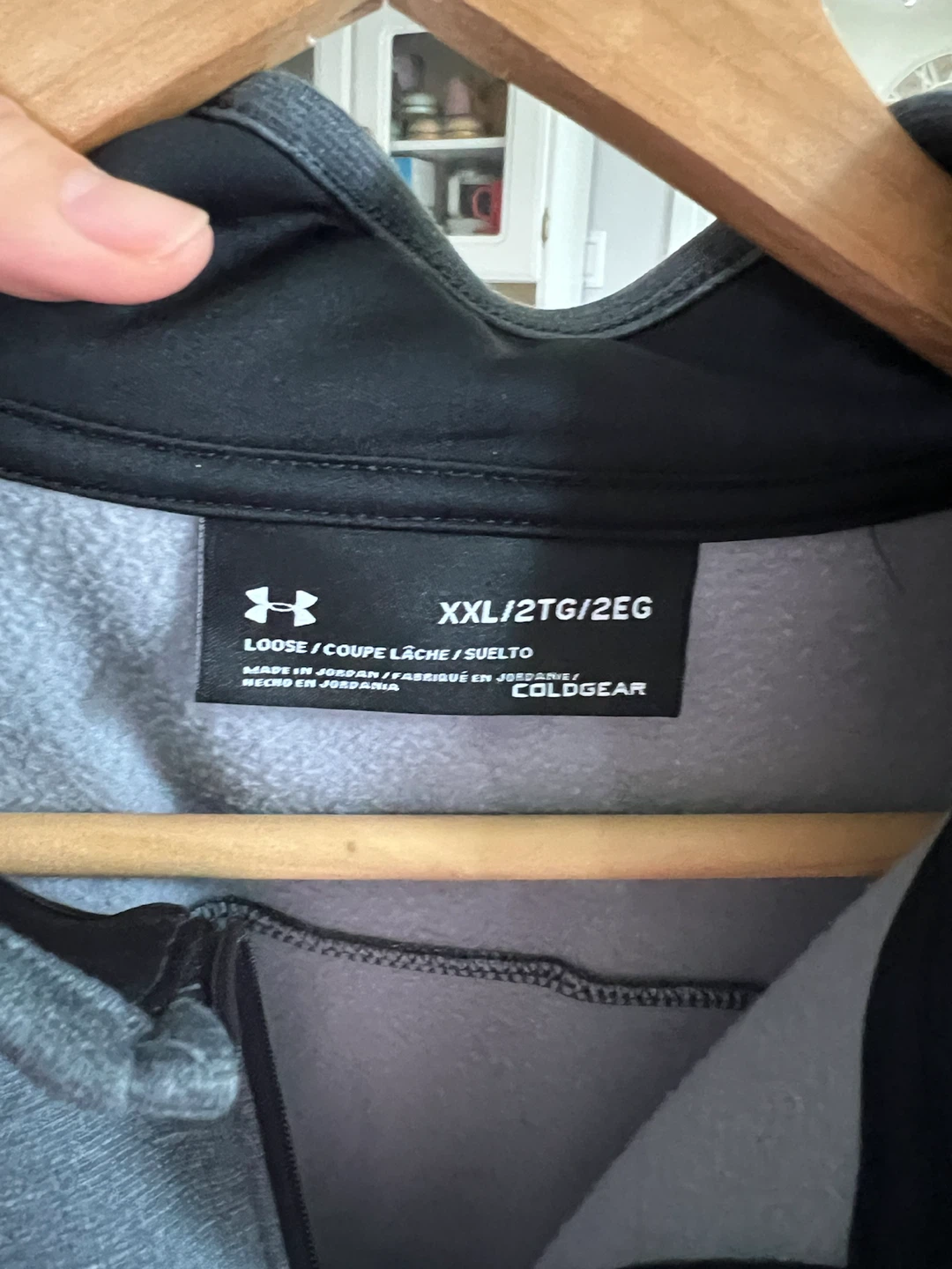 Under Armour ColdGear Grey Quarter Zip Pullover - photo 3