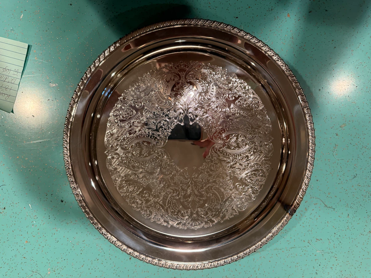 Wm. A. Rogers Silver Plated Serving Tray