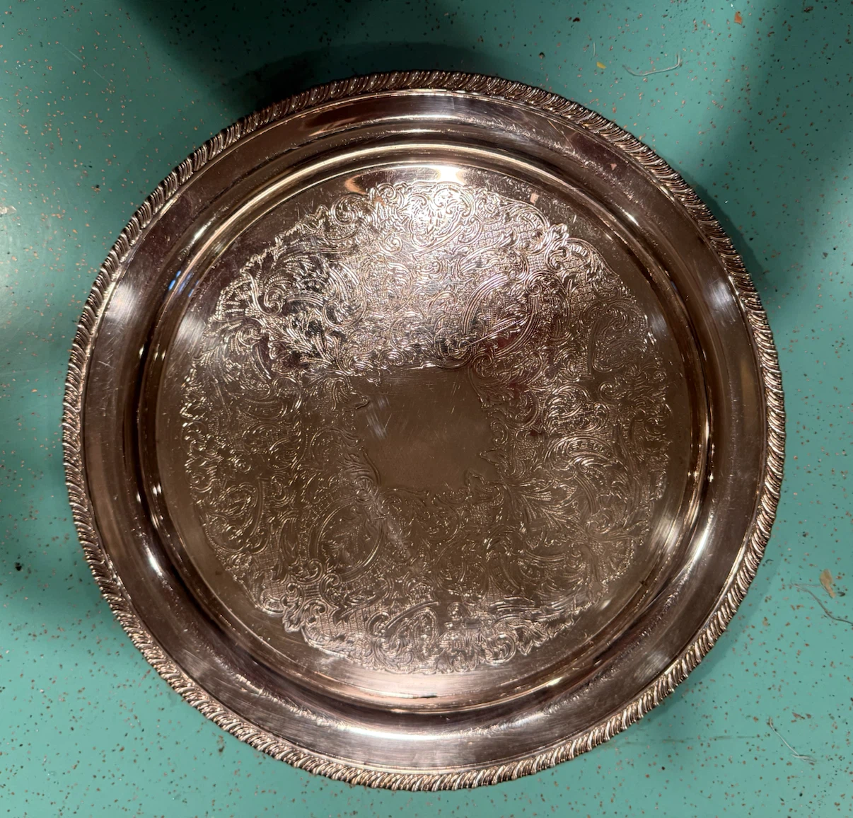 Wm. A. Rogers Silver Plated Serving Tray