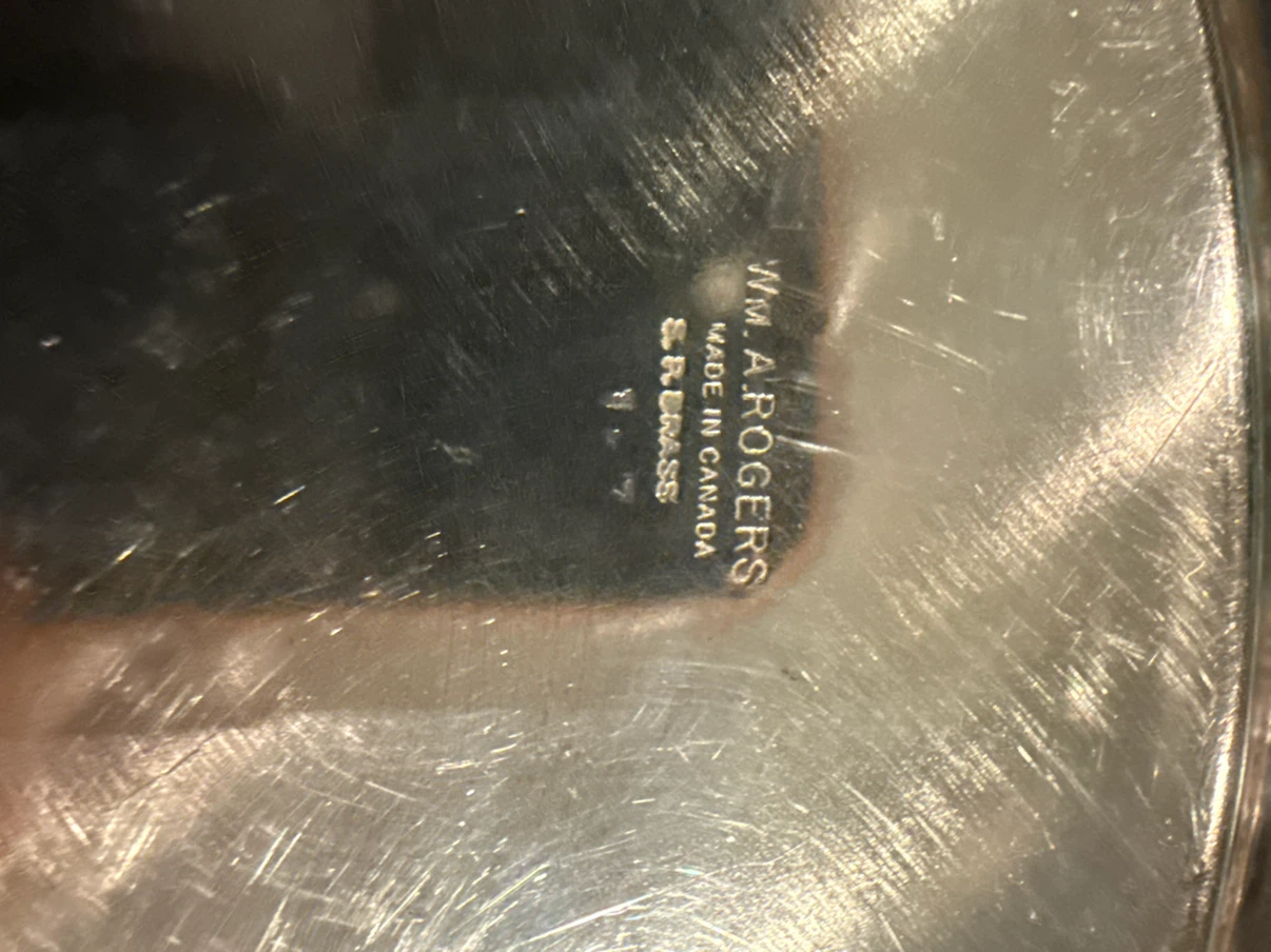 Wm. A. Rogers Silver Plated Serving Tray - photo 2