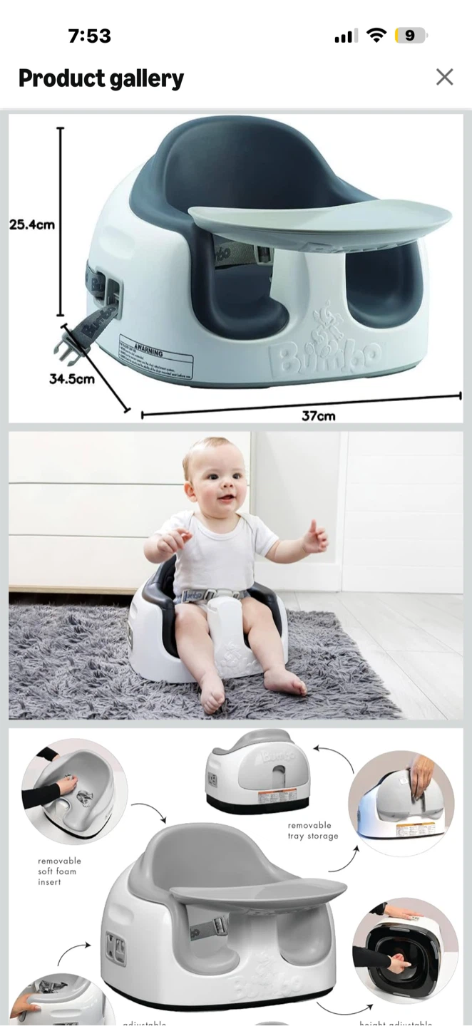 Bumbo 3 in 1 multi seat for babies /toddlers - photo 5