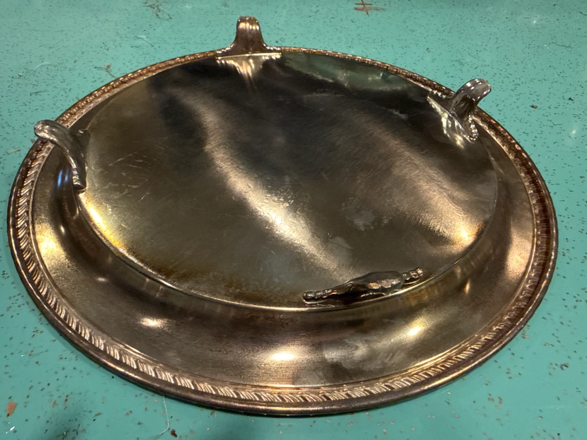 Wm. A. Rogers Silver Plated Serving Tray - photo 3