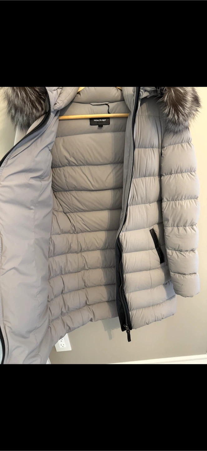Mackage Down Jacket with Fur Trim - photo 3