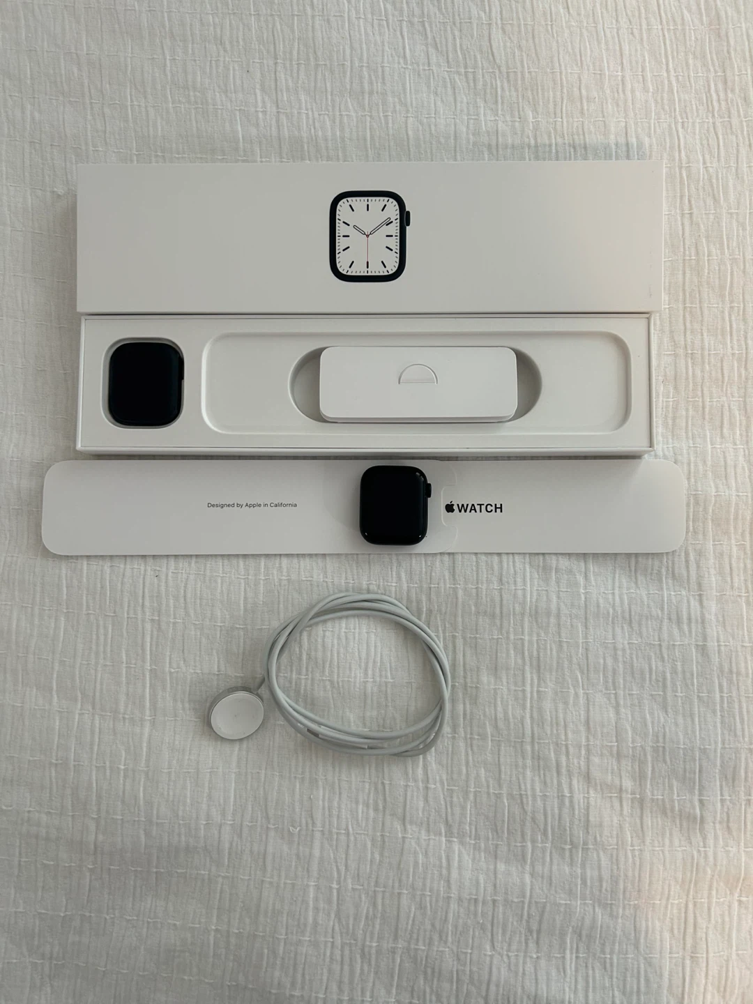 Apple Watch Series 7 Midnight Sport Band