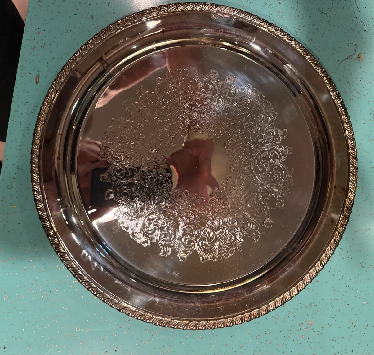 Wm. A. Rogers Silver Plated Serving Tray