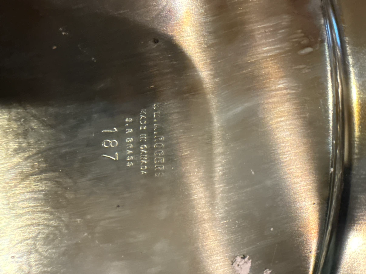 Wm. A. Rogers Silver Plated Serving Tray - photo 2